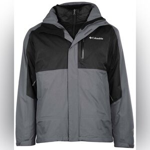 Columbia Men's Black and Gray Jacket ( two jackets included), size XL